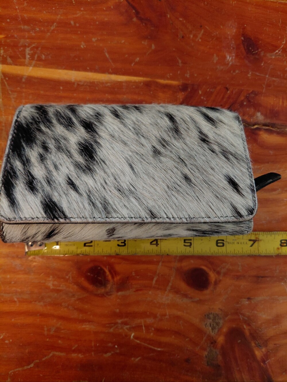 New Sundance Cowhide Hair On Wallet - Picture 5 of 5